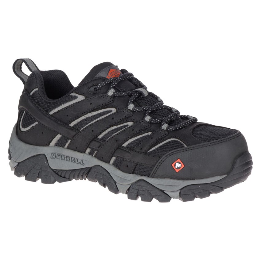 Chaussure de Securite Merrell Moab Vertex Vent Comp Toe Noir Femme | N.P.VAQY